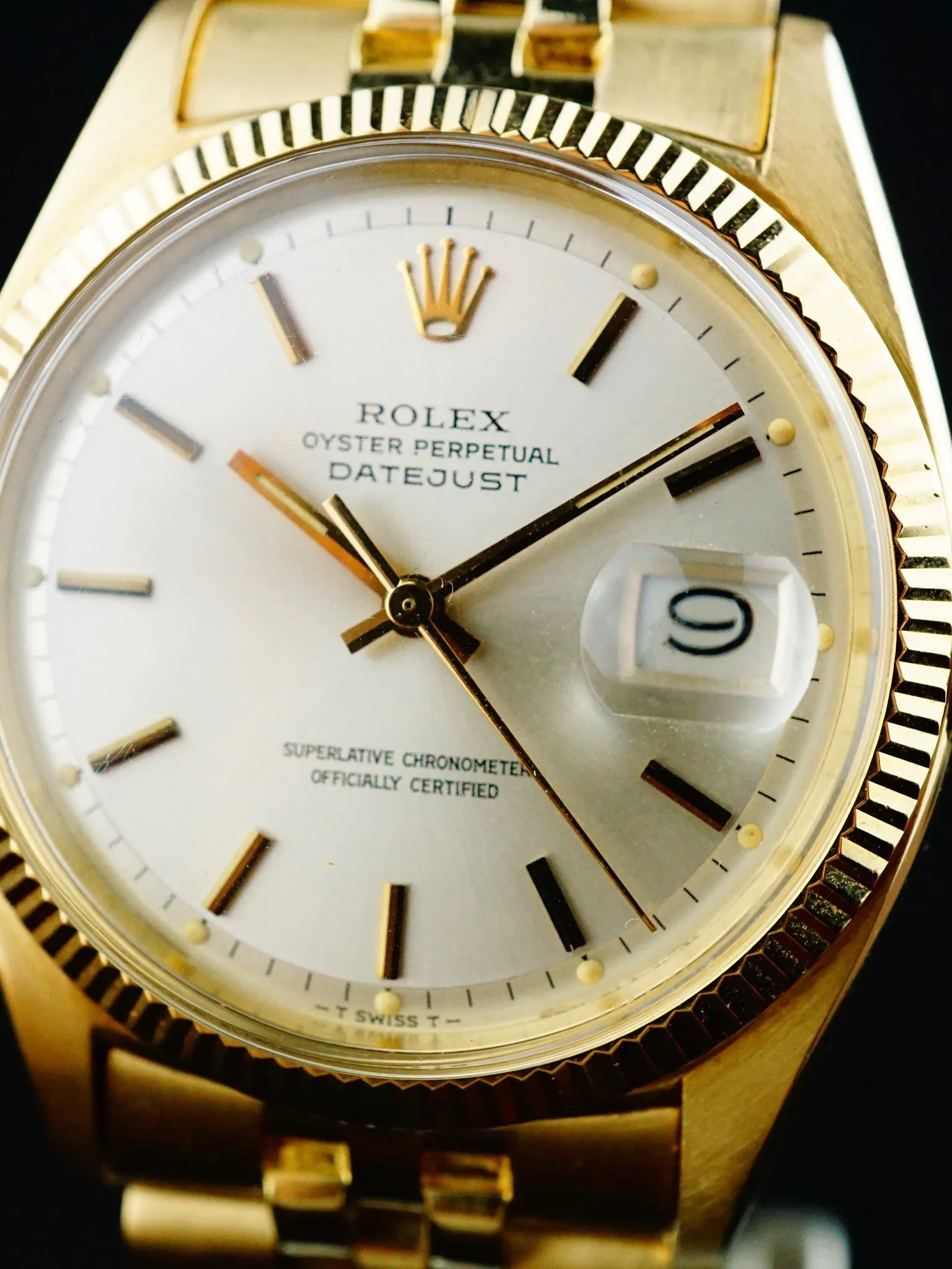1959 Rolex DateJust 18k YG (Ref. 6605)