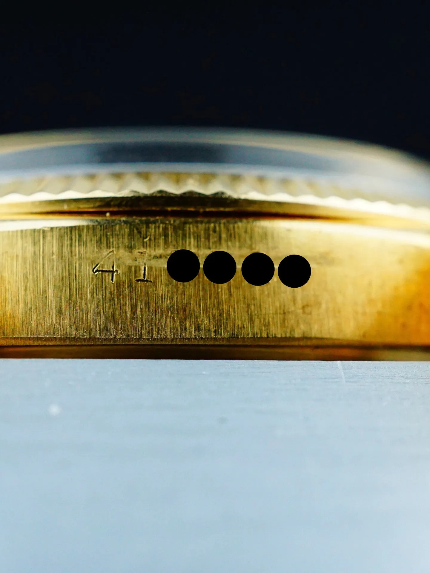 1959 Rolex DateJust 18k YG (Ref. 6605)