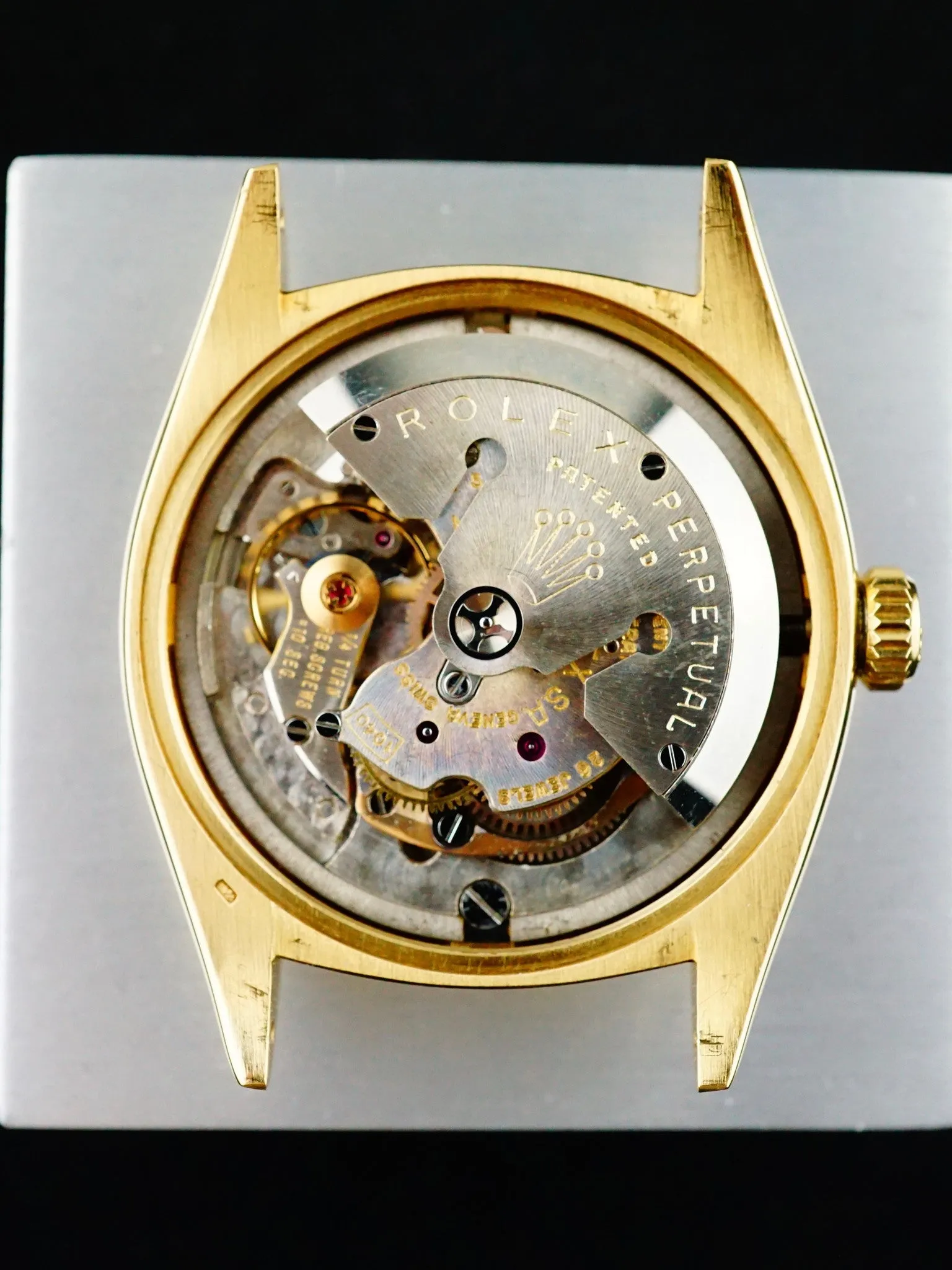 1959 Rolex DateJust 18k YG (Ref. 6605)
