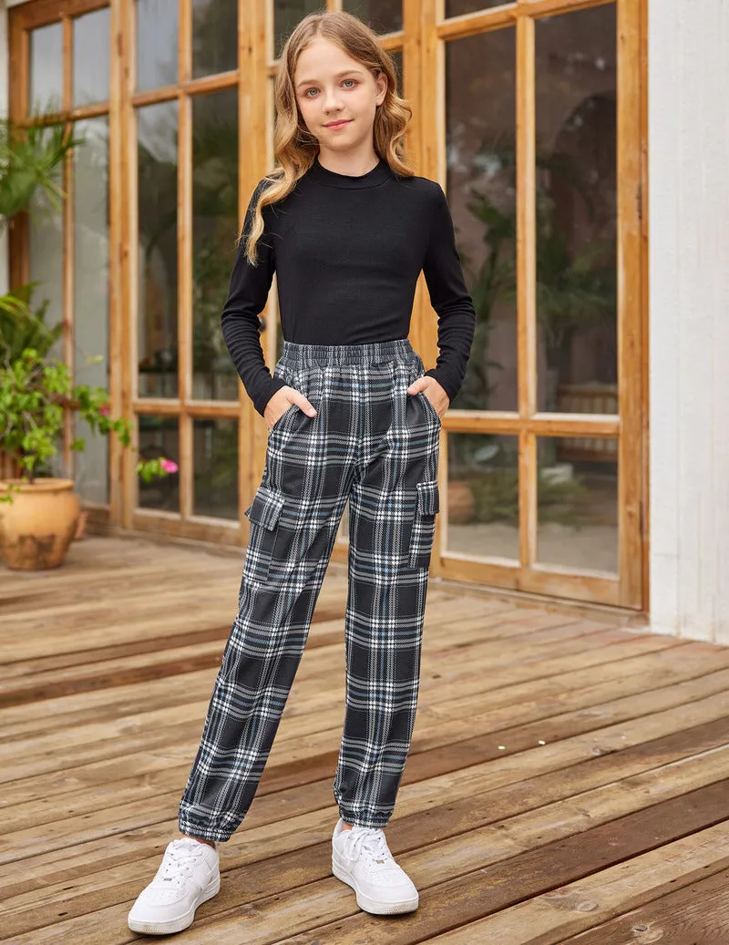 Arshiner Girls 2 Piece Outfits Long Sleeve Pullover Jogger Pants