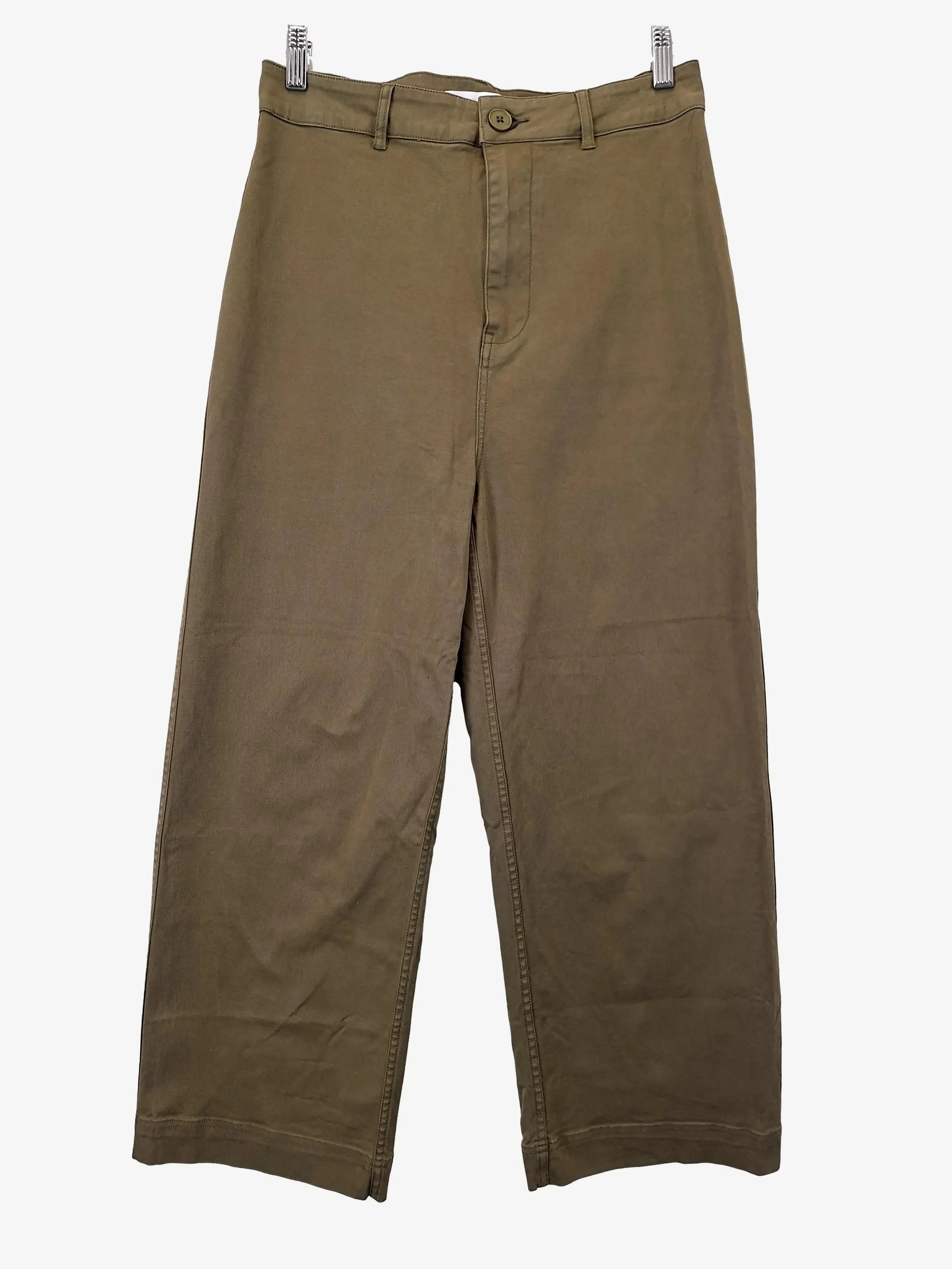 Assembly Label Classic Olive Straight Leg Jeans Size 12