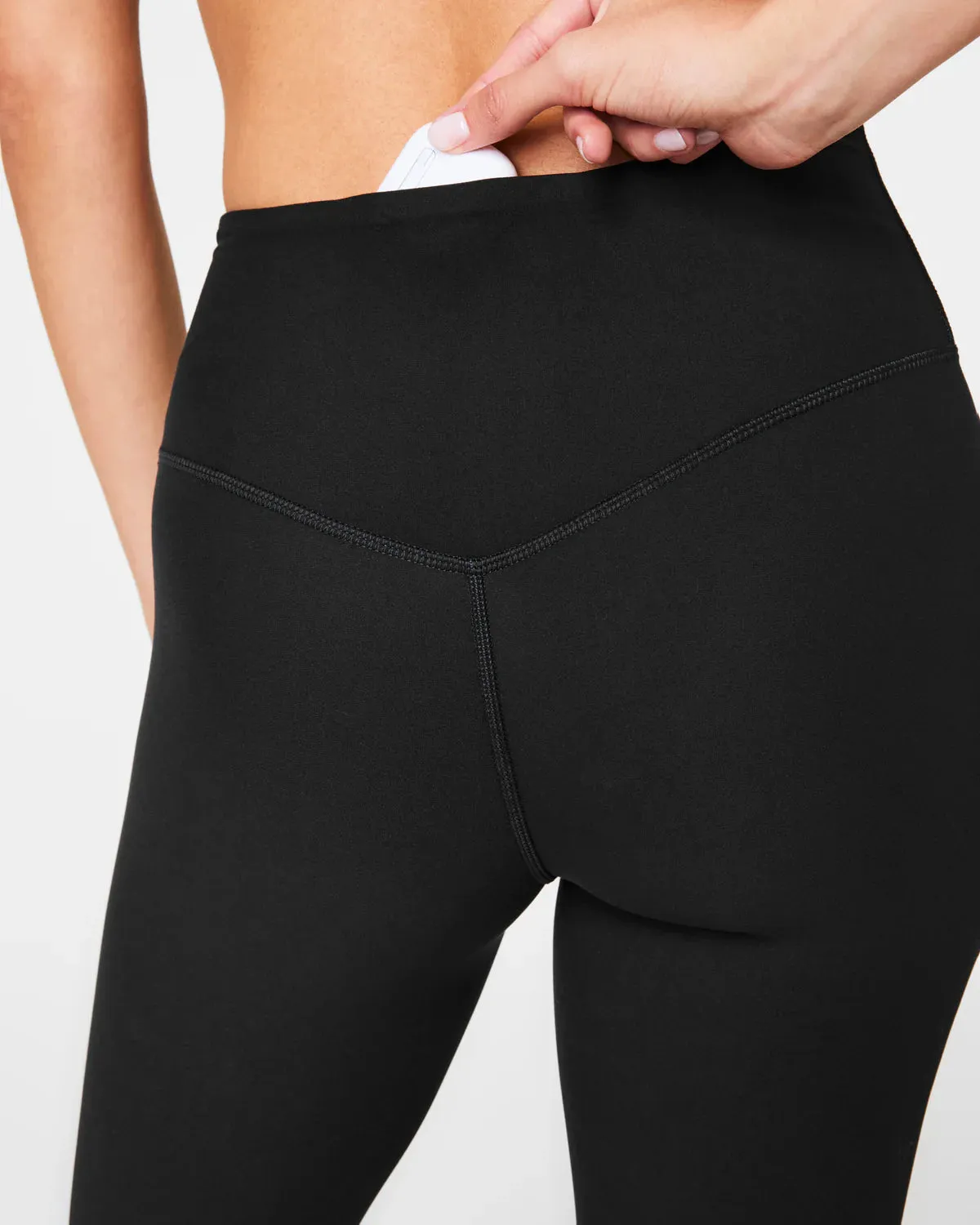 Bare Essentials Full Legging-Very Black