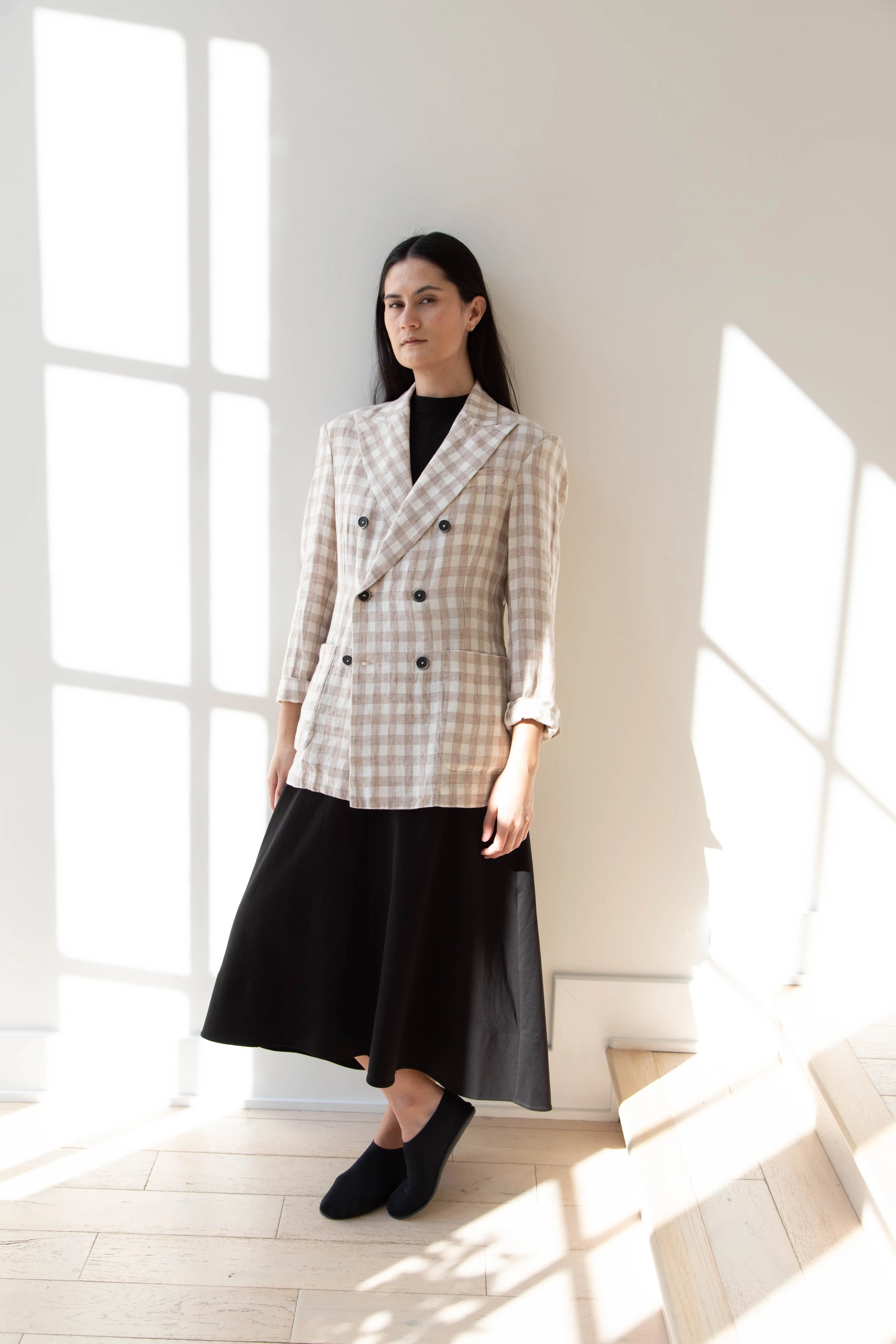 Barena Venezia | Double Breasted Blazer in Cream Check