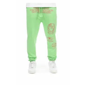 BBC Summer Green BB Starcrossed Sweatpants (821-3100)