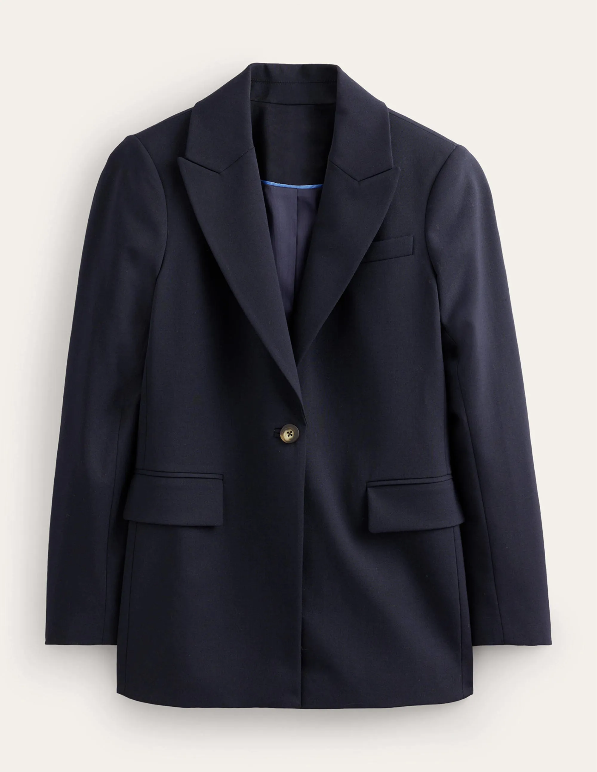 Bloomsbury Wool Blazer-Navy