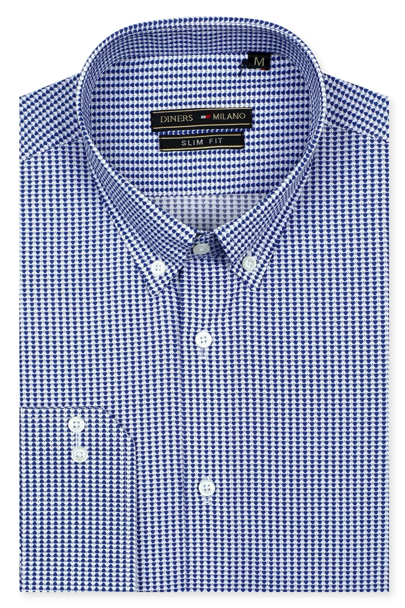 Blue Self Casual Milano Shirt