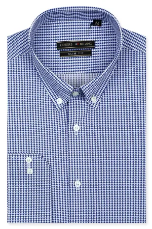 Blue Self Casual Milano Shirt