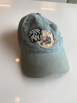 Casquette Jeans Look Usé