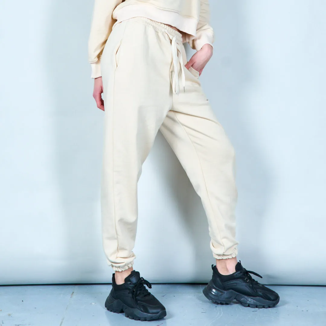 Drawstring cuff sweatpants wholesale