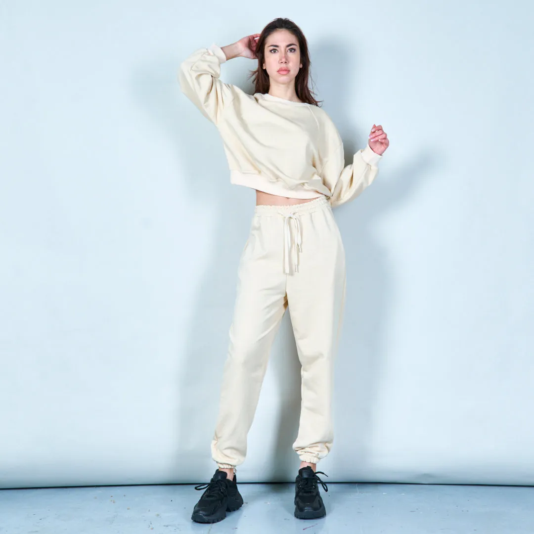 Drawstring cuff sweatpants wholesale