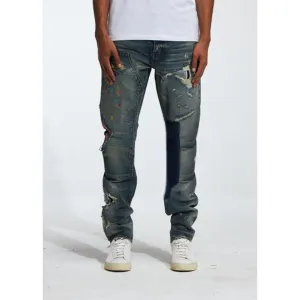 Embellish Campberg Ripped Denim Jeans (EMBF222-6)