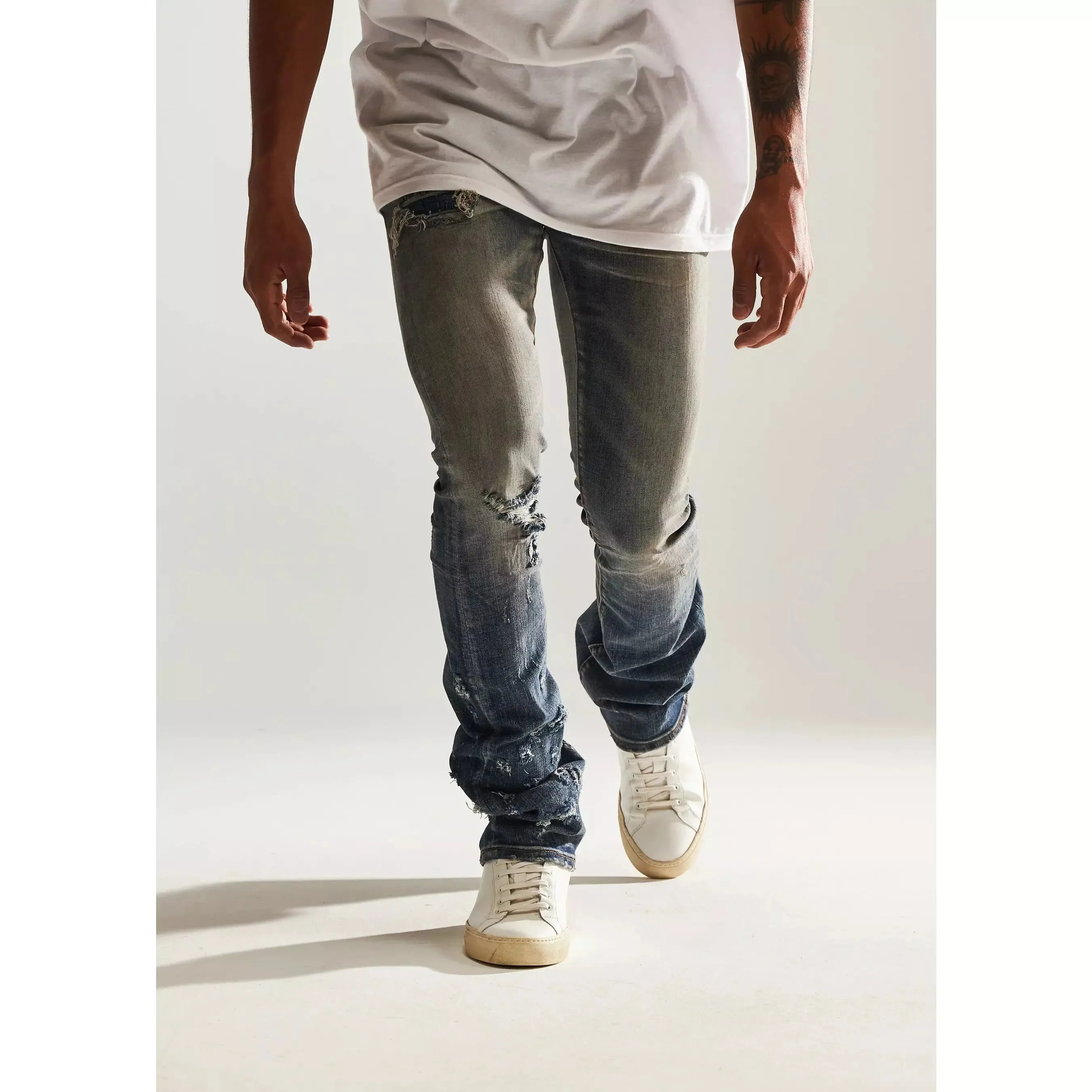 Embellish RIC Indigo Blue Denim Jeans (EMBF122-016)