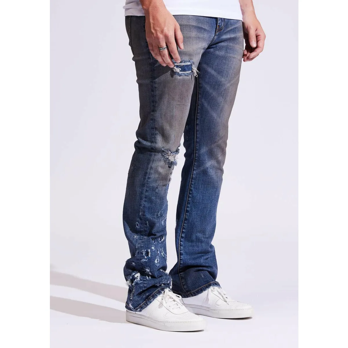 Embellish RIC Indigo Blue Denim Jeans (EMBF122-016)