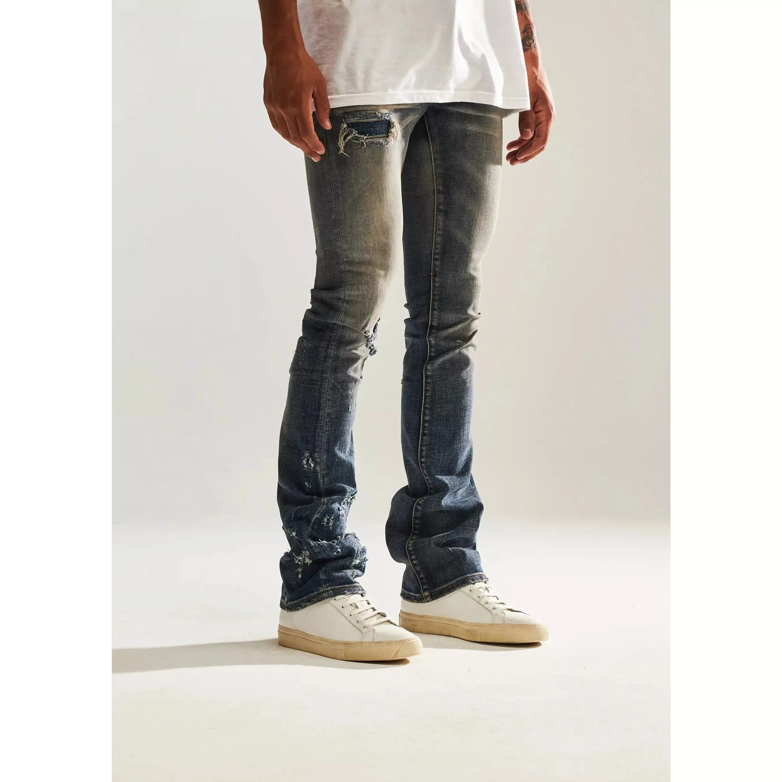 Embellish RIC Indigo Blue Denim Jeans (EMBF122-016)