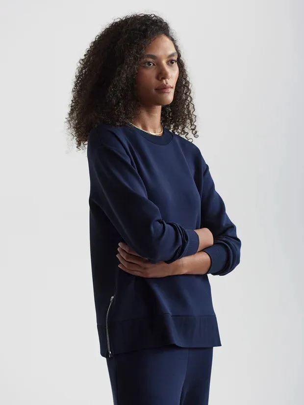 Gabriella Navy Sweat