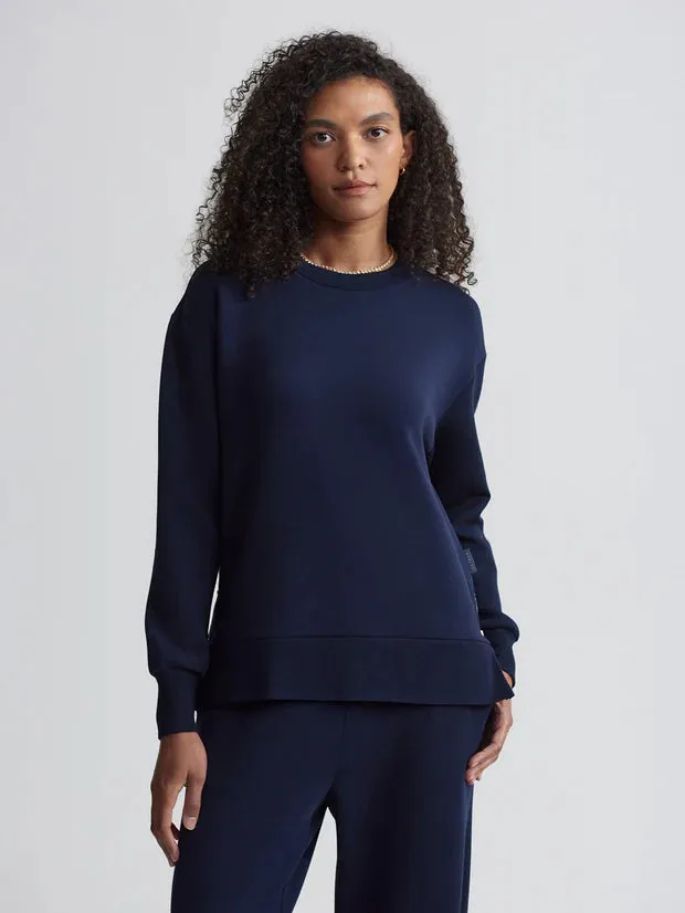 Gabriella Navy Sweat
