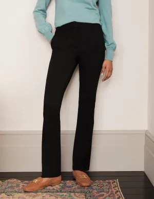 Hampshire Bootcut Trousers-Black
