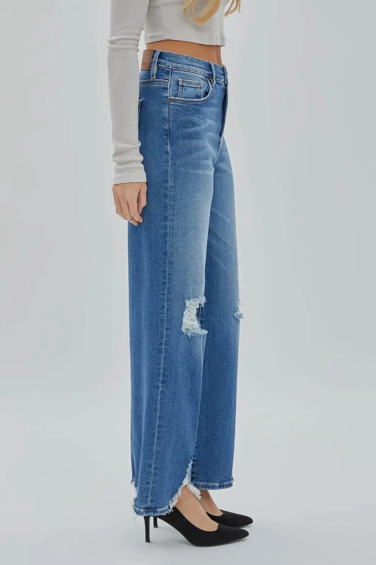HIDDEN Logan High Waist Dad Jean