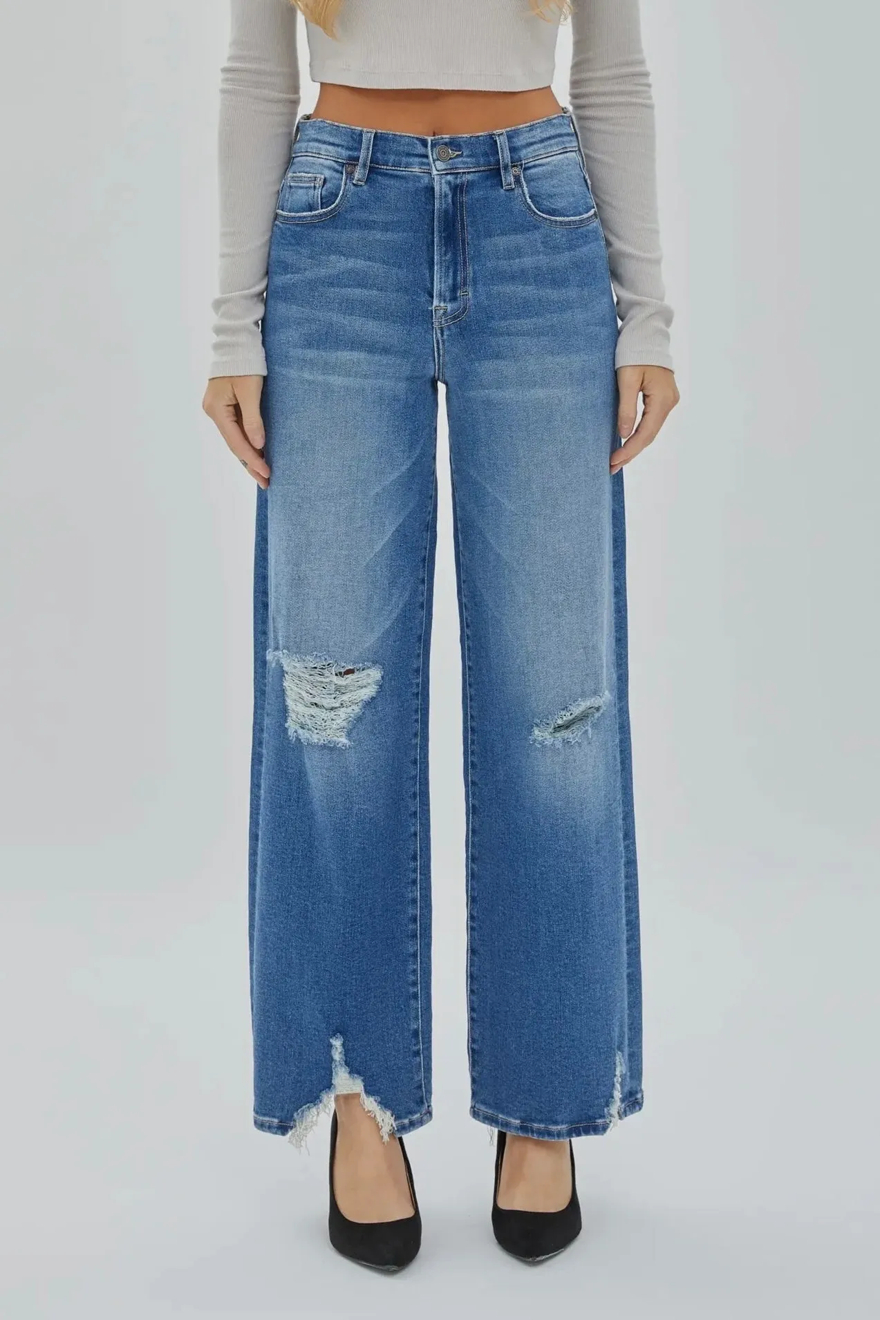 HIDDEN Logan High Waist Dad Jean