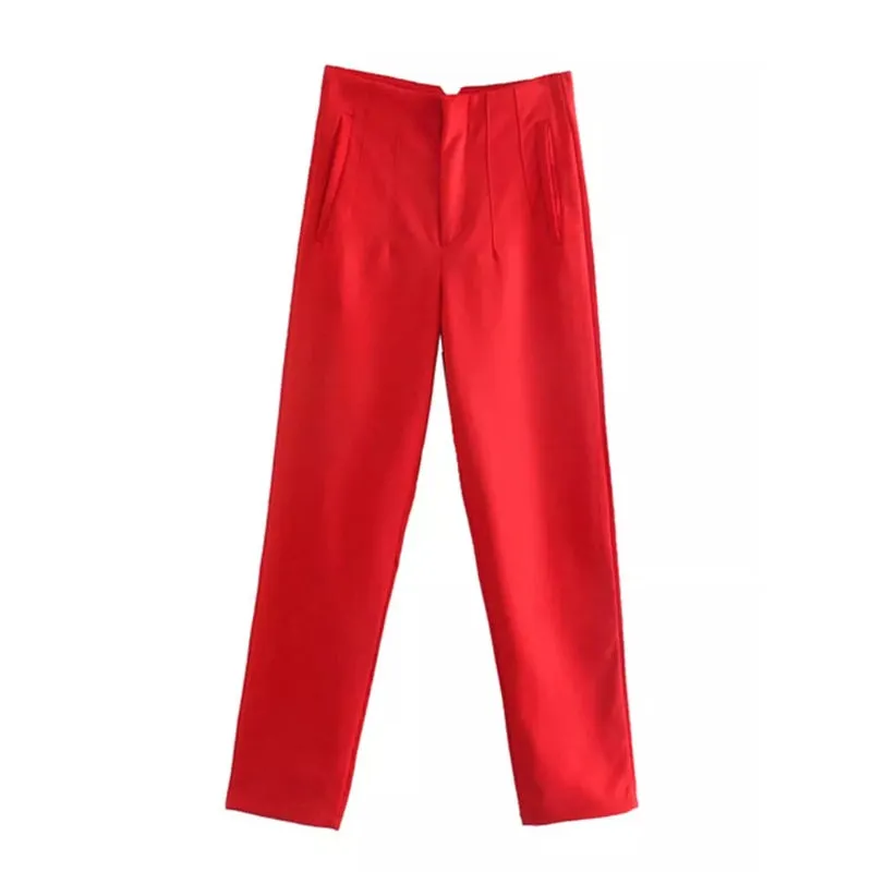 High Waist Fashion Wear Pants For Women