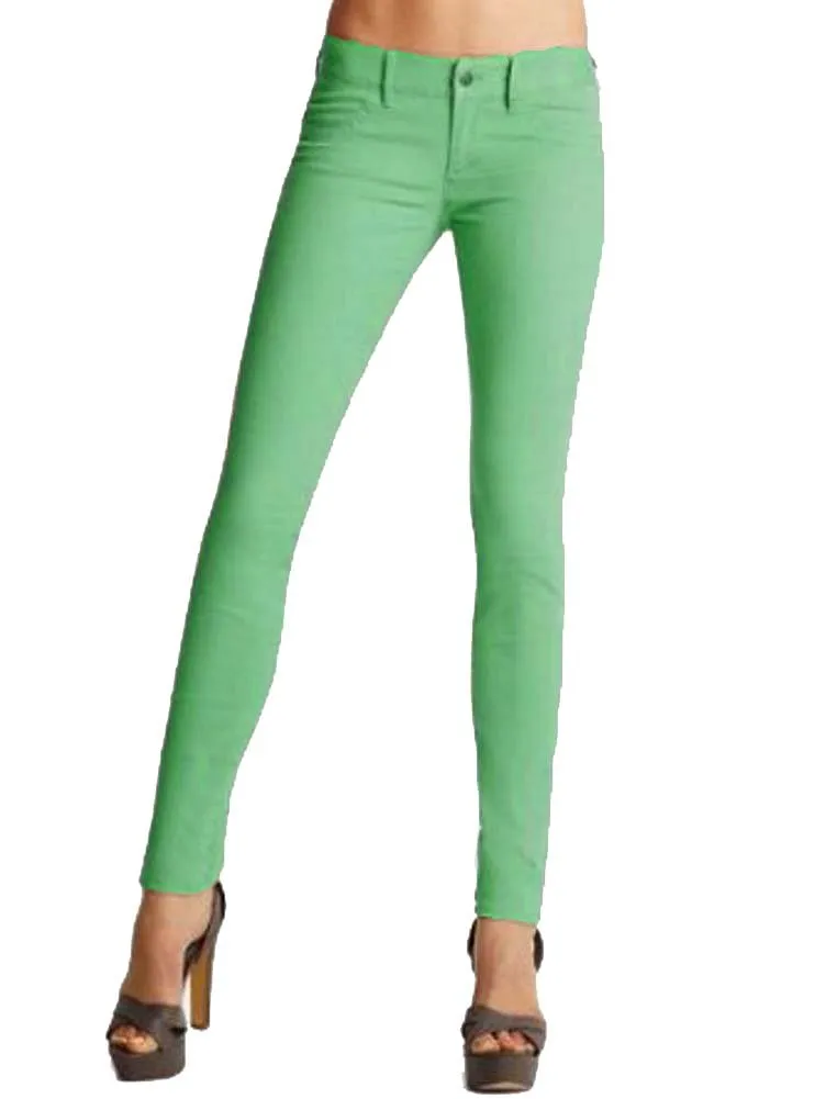 Hollywood Star Fashion Women's Misses French Terry Skinny Stretch Leggings