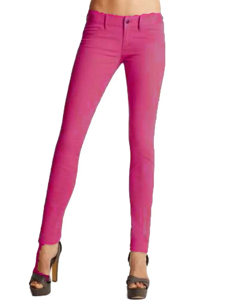 Hollywood Star Fashion Women's Misses French Terry Skinny Stretch Leggings