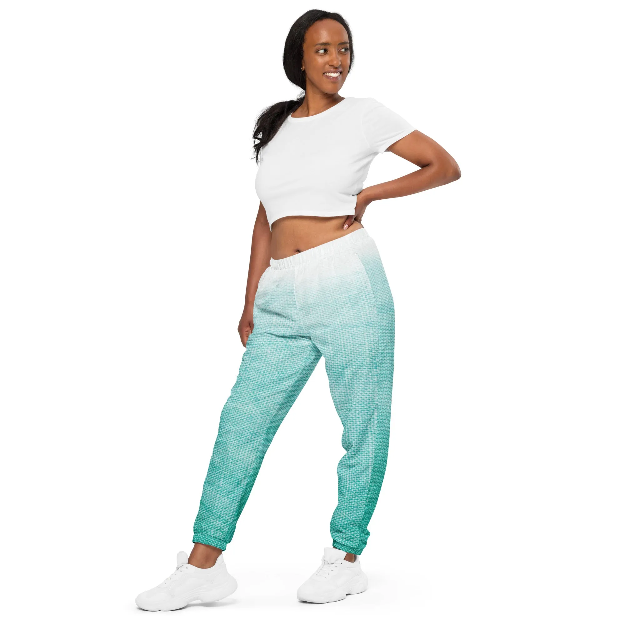 Humble Sportswear™ Women's Teal Sky Track Pants
