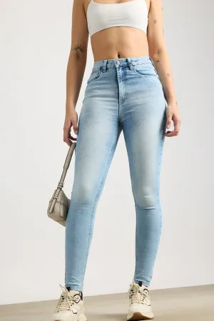 Ice Wash Skinny Women's Jeans