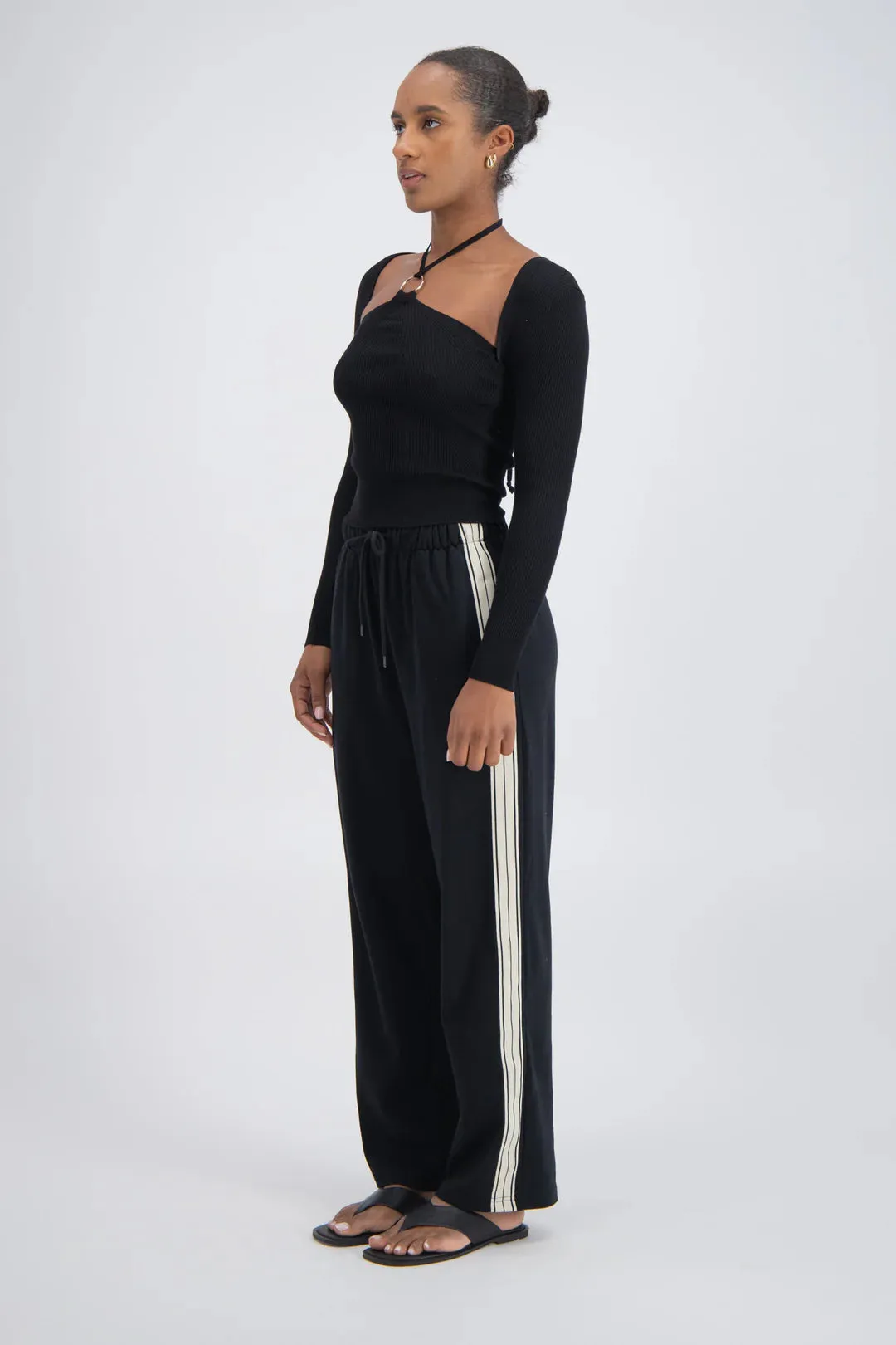 Jasmine Alexa Panarea Trackpant- Black