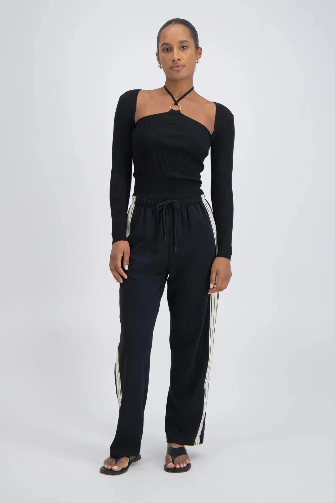 Jasmine Alexa Panarea Trackpant- Black
