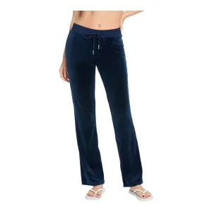 Juicy Couture Women's OG Big Bling Velour Track Pants