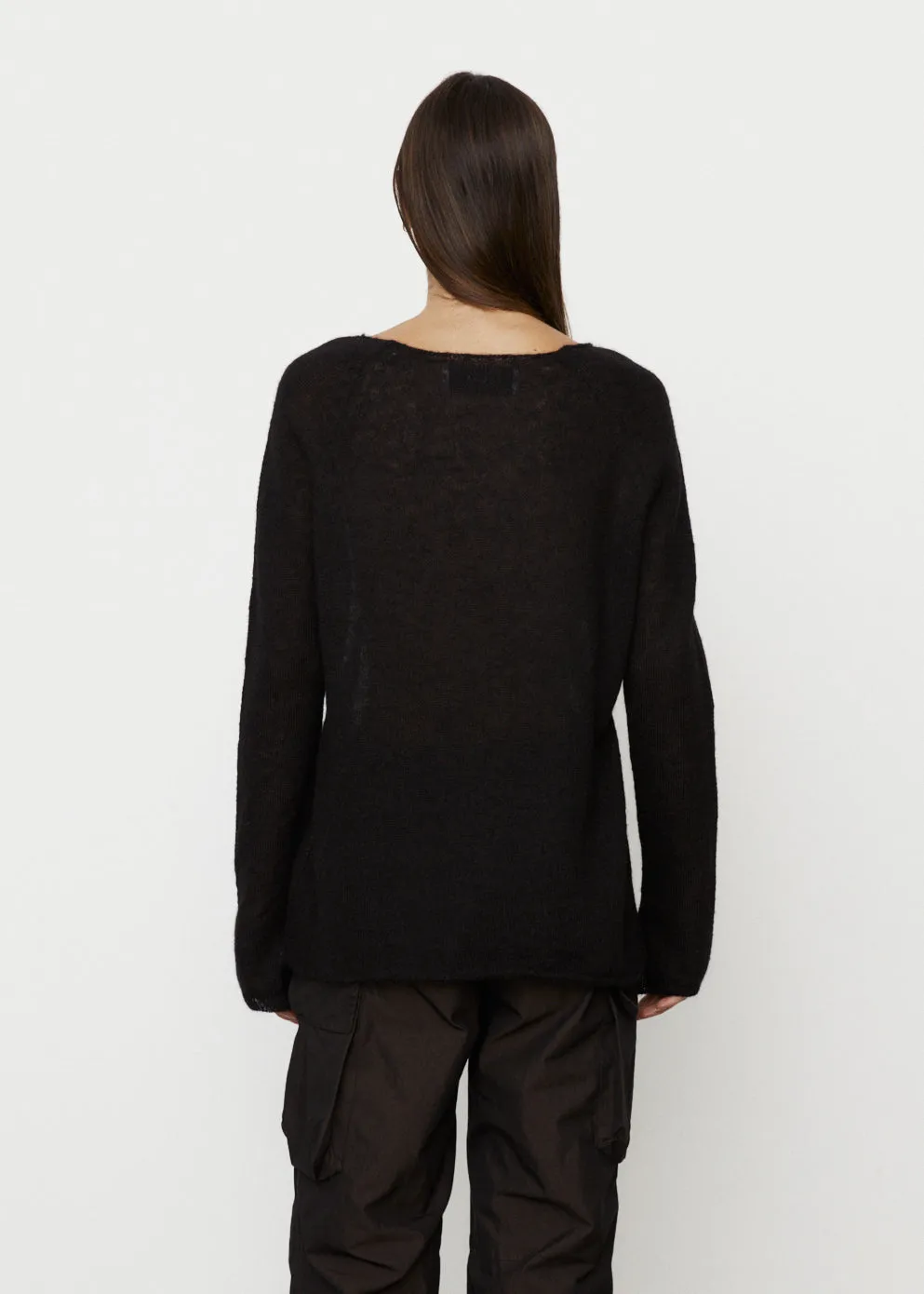 Layering Open Knitted Top