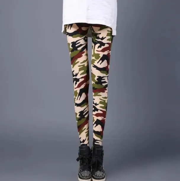Leggins Graffiti Style Slim Stretch