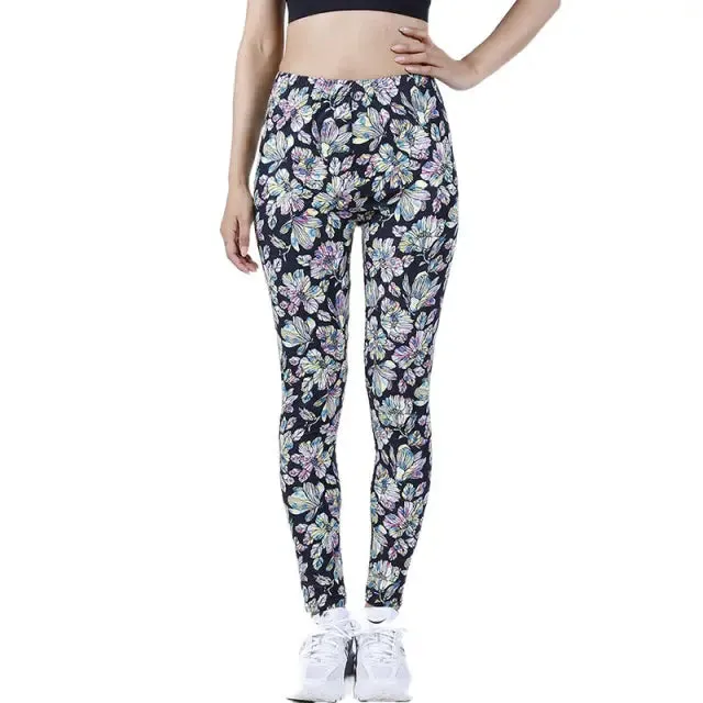 Leggins Graffiti Style Slim Stretch