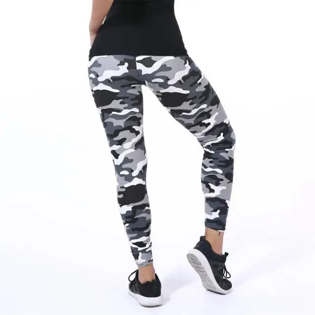 Leggins Graffiti Style Slim Stretch