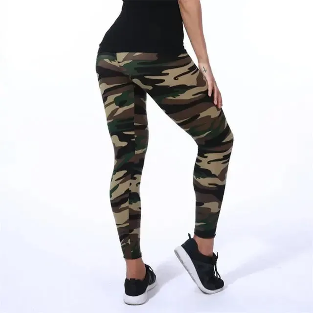 Leggins Graffiti Style Slim Stretch
