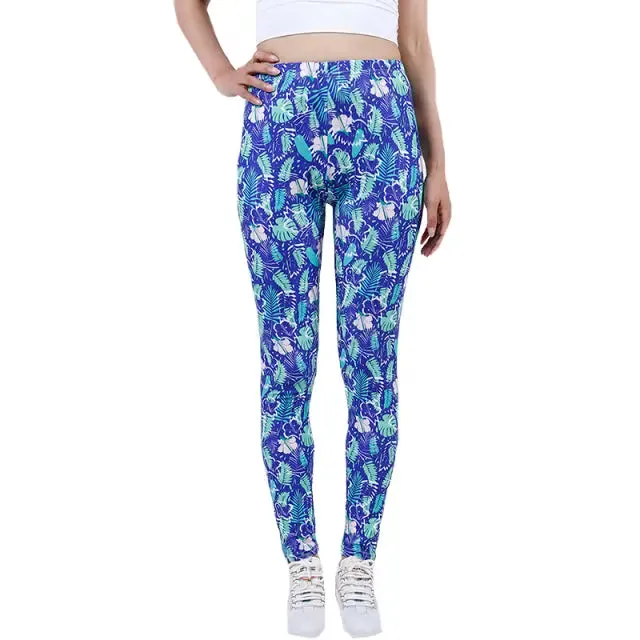 Leggins Graffiti Style Slim Stretch