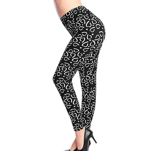 Leggins Graffiti Style Slim Stretch