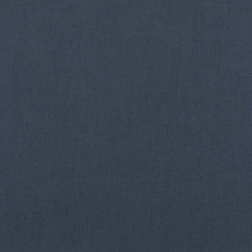 Liege - Denim Blue Viscose Linen Silky Noil Woven Fabric Sample