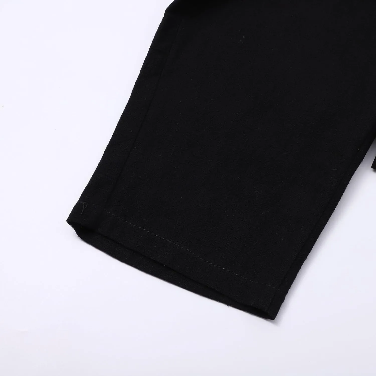 Linen Pants Men Loose Fit Classic Flat Front Chino Pants Casual Lightweight Straight Leg Summer Beach Trousers