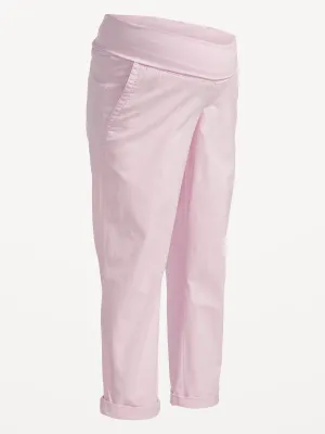 Maternity Rollover-Waist OGC Chino Pants