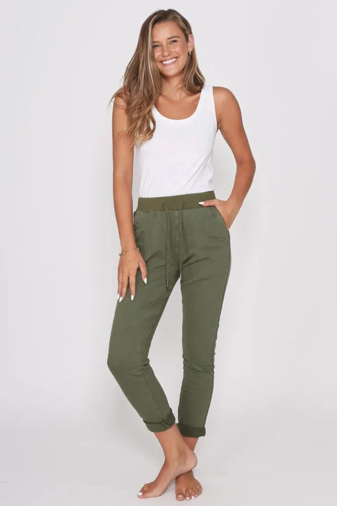 Monaco Riley Joggers Khaki