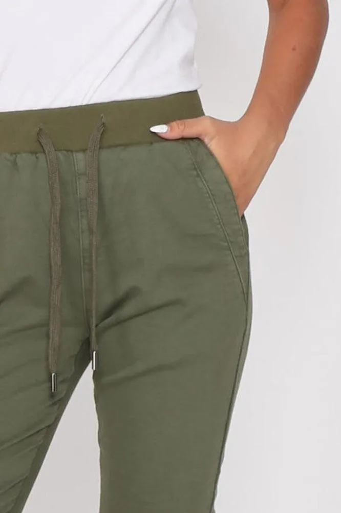 Monaco Riley Joggers Khaki