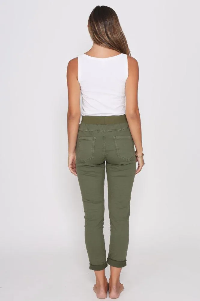 Monaco Riley Joggers Khaki