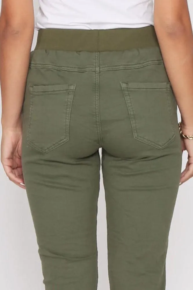 Monaco Riley Joggers Khaki