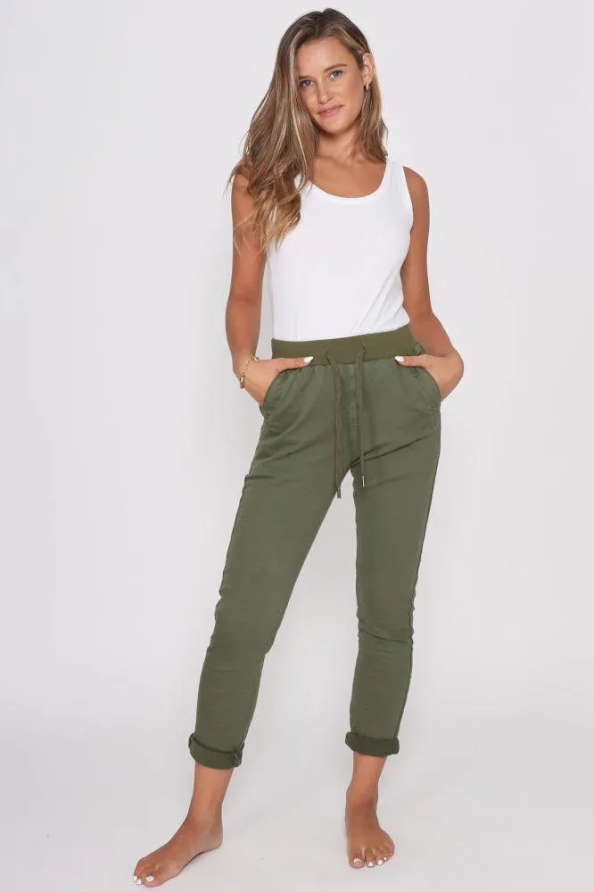 Monaco Riley Joggers Khaki