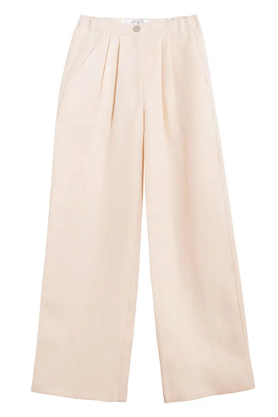 Natural Linen Pant