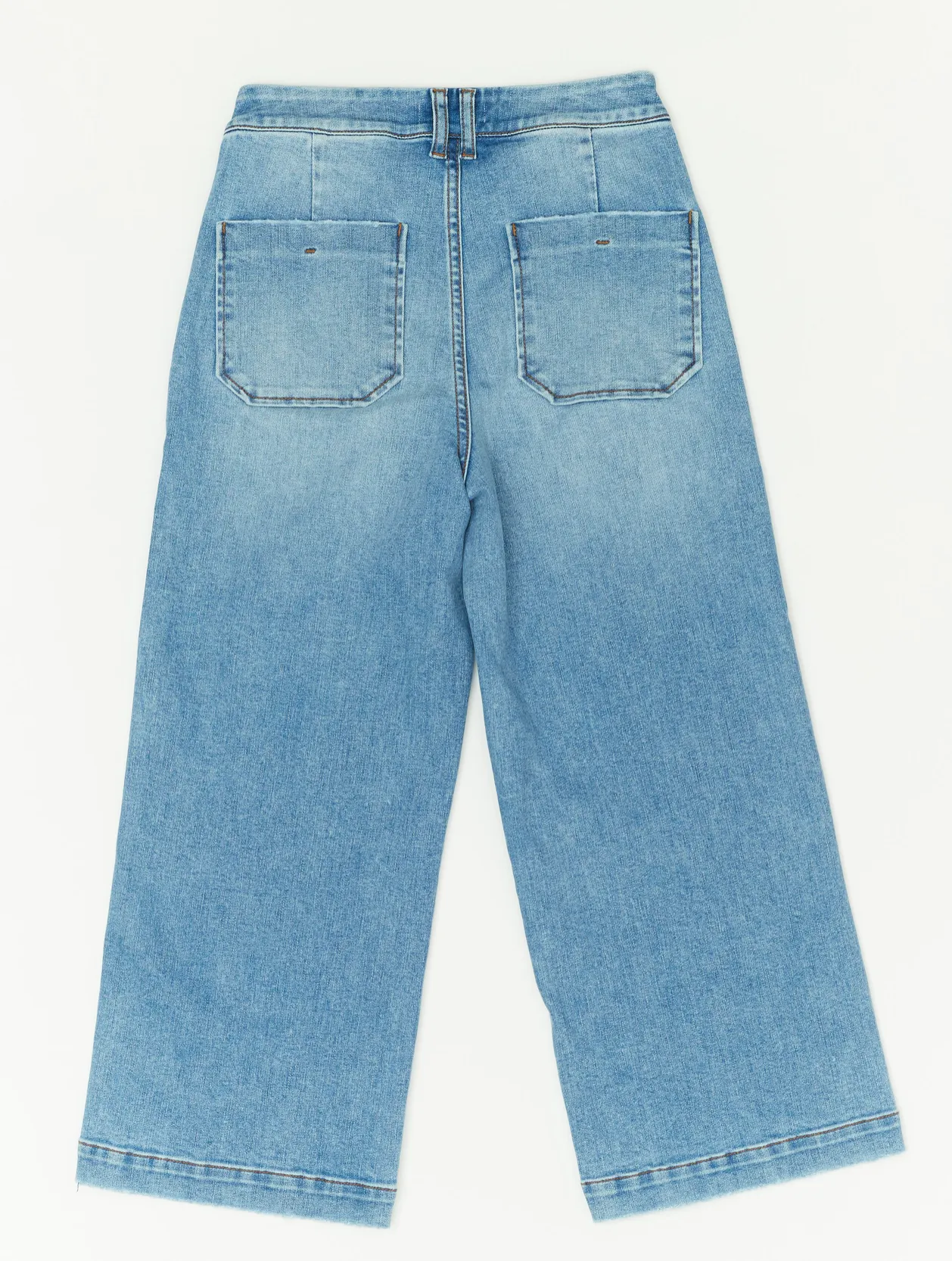 Oat High Waist Sailor Pant