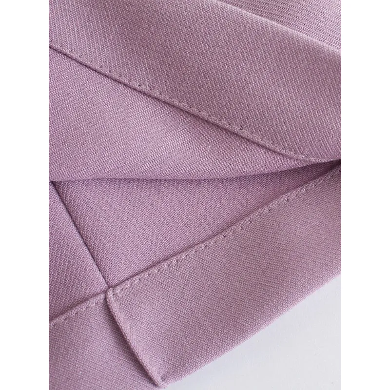 Office Wear High Waist Straight Pants For Women