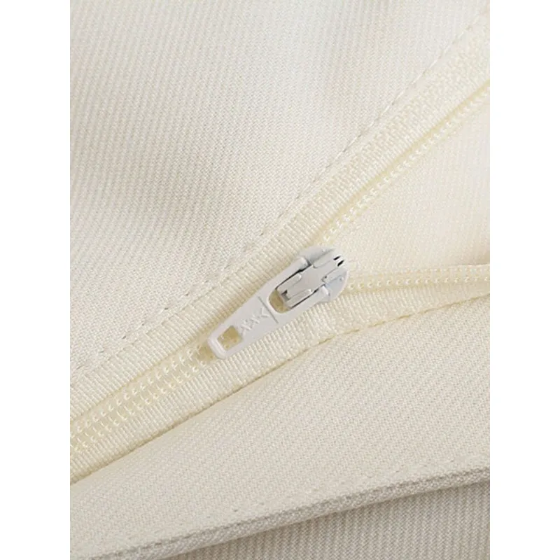 Office Wear High Waist Straight Pants For Women